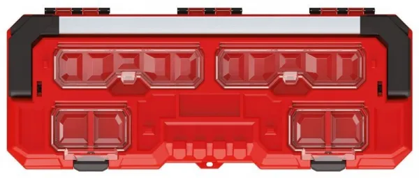 Prosperplast Kufr na nářadí TITANIO černo-červený, varianta 75,2 cm