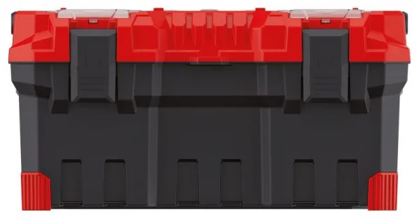 Prosperplast Kufr na nářadí TITANIO černo-červený, varianta 75,2 cm