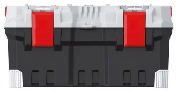 Prosperplast Kufr na nářadí TITANIO černo-šedo-červený, variant 55,4 cm