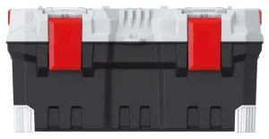 Prosperplast Kufr na nářadí TITANIO černo-šedo-červený, variant 55,4 cm