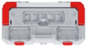 Prosperplast Kufr na nářadí TITANIO černo-šedo-červený, variant 55,4 cm