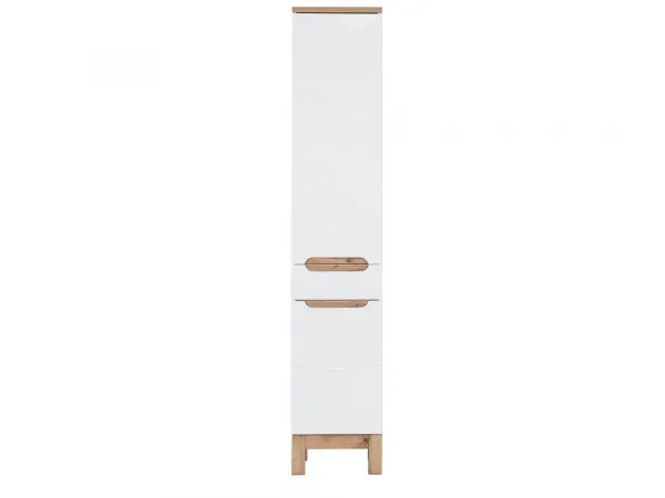 ArtCom Vysoká skrinka do kúpeľne BALI White 800