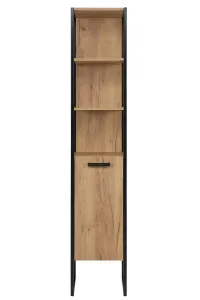 Comad Kúpeľňová skrinka Brooklin 800 1D dub zlatý/čierna