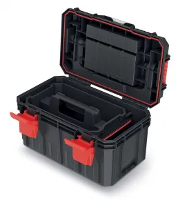 Prosperplast Kufr na nářadí XEBLOCCK PRO 45 x 28 x 26,4 cm černo-červený