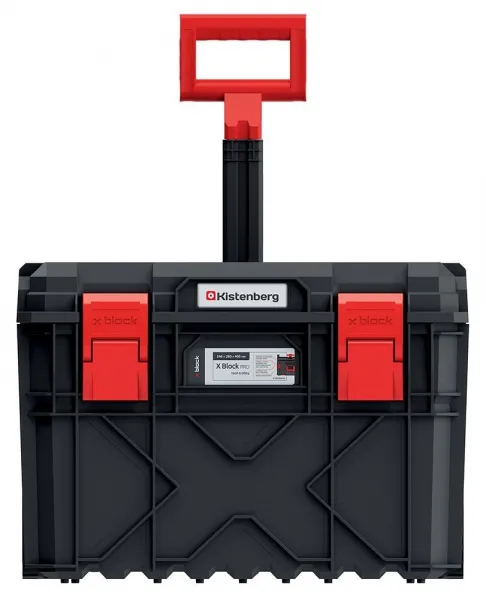 Prosperplast Kufr na nářadí XEBLOCCK PRO 54,6 x 38 x 40 cm černo-červený