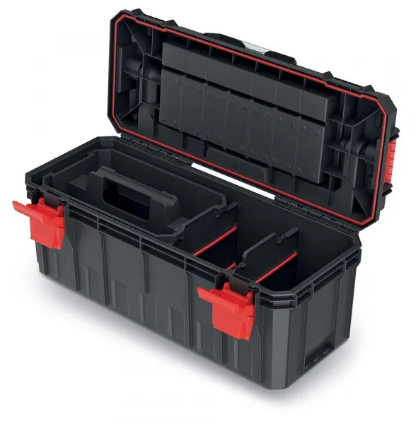 Prosperplast Kufr na nářadí XEBLOCCK PRO 65 x 28 x 31,4 cm černo-červený