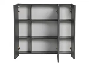 ArtCom Zrkadlová skrinka MONAKO GREY OAK 841 | 80 cm