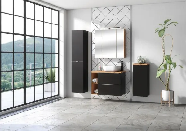 ArtCom Vysoká skrinka do kúpeľne CAPRI Cosmos 800