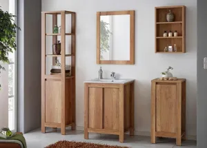 ArtCom Regál do kúpeľne CLASSIC Oak 830
