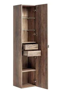 ArtCom Vysoká skrinka do kúpeľne SANTA FE Oak 80-01