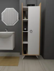 Hanah Home Kúpeľňová skrinka Mirage 50 cm biela