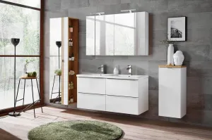 ArtCom Závesná skrinka do kúpeľne CAPRI White 811