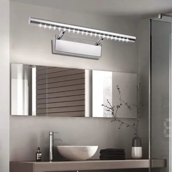 TooLight Kúpeľňové svietidlo 7W 55CM APP362-1W strieborné
