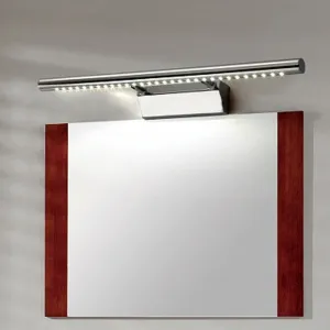 TooLight Kúpeľňové svietidlo 7W 55CM APP362-1W strieborné