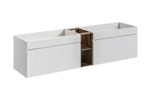 ArtCom Skrinka pod umývadlo ICONIC White 82-100 | 100 cm