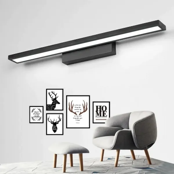 TooLight Kúpeľňové LED svietidlo Kinkiet III čierne