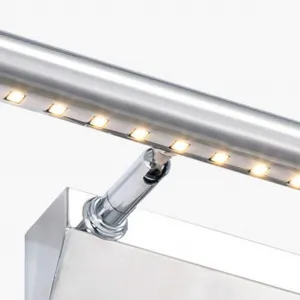 TooLight Kúpeľňové svietidlo 7W 55CM APP362-1W strieborné