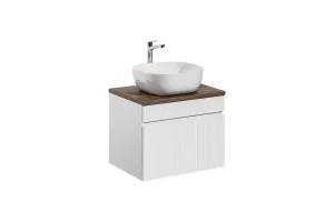 ArtCom Skrinka pod umývadlo ICONIC White 82-60 | 60 cm
