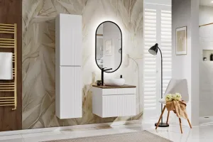 ArtCom Skrinka pod umývadlo ICONIC White 82-60 | 60 cm