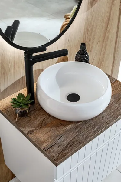 ArtCom Keramické umývadlo WIKI SW | biela 36 cm