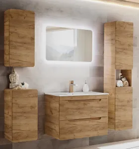 ArtCom Vysoká skrinka do kúpeľne ARUBA Craft 800