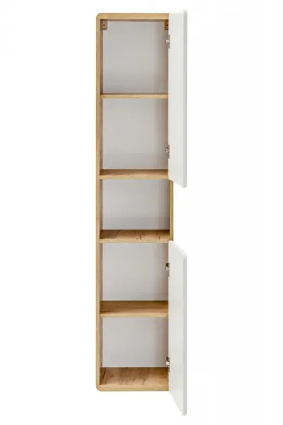 ArtCom Vysoká skrinka do kúpeľne ARUBA White 800
