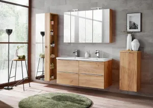 ArtCom Závesná skrinka do kúpeľne CAPRI Oak 811