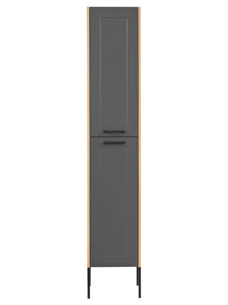 ArtCom Vysoká skrinka do kúpeľne MADERA Grey 800