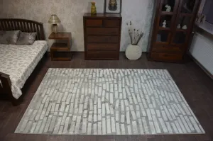 Dywany Lusczow Kusový koberec AKRYLOVÝ PATARA 0244 krémový/L.Beige, veľkosť 80x150