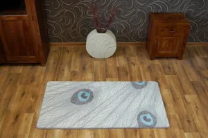 Dywany Lusczow Kusový koberec AKRYLOVÝ PATARA 0052 Krémový/Tyrkysový, veľkosť 80x150