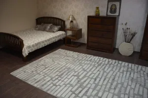 Dywany Lusczow Kusový koberec AKRYLOVÝ PATARA 0244 krémový/L.Beige, veľkosť 80x150