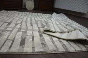 Dywany Lusczow Kusový koberec AKRYLOVÝ PATARA 0244 krémový/L.Beige, veľkosť 80x150