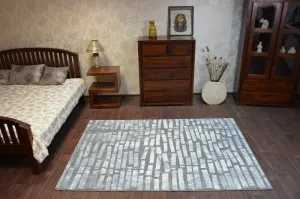 Dywany Lusczow Kusový koberec AKRYLOVÝ PATARA 0244 krémový/tyrkysový, veľkosť 160x235