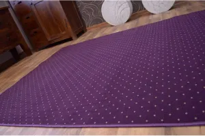 Dywany Lusczow Kusový koberec AKTUA Mateio fialový, veľkosť 100x200