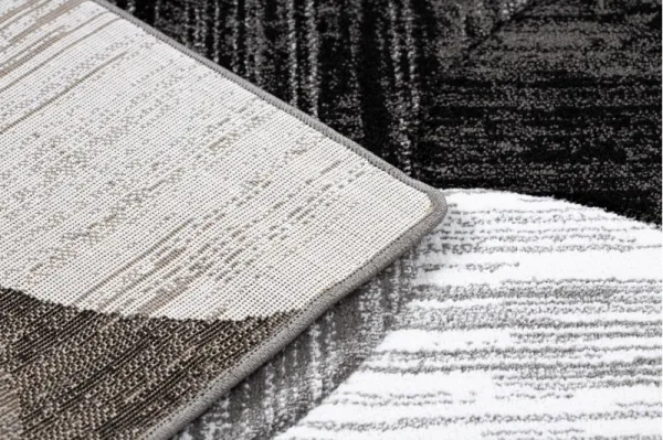 Dywany Lusczow Kusový koberec ALTER Geo mušľa sivý, veľkosť 80x150