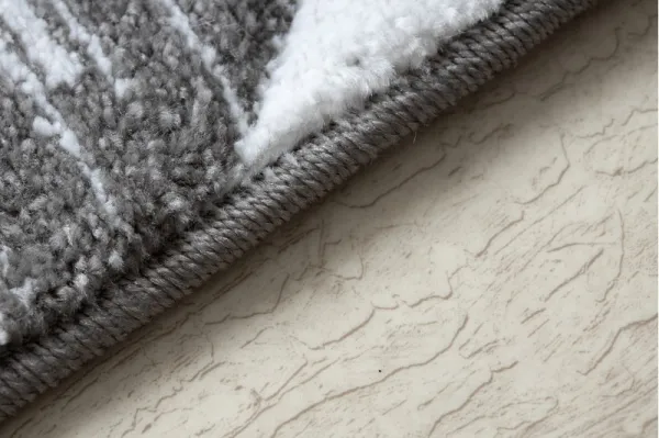 Dywany Lusczow Kusový koberec ALTER Geo mušľa zlatý, veľkosť 80x150