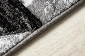 Dywany Lusczow Kusový koberec ALTER Nano trojuholníky modrý, veľkosť 180x270