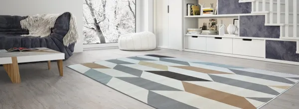 Dywany Lusczow Kusový koberec ARGENT - W4937 diamant krémový, veľkosť 200x290