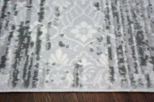 Dywany Lusczow Kusový koberec BEYAZIT Kirga sivý, veľkosť 120x180