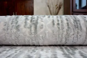 Dywany Lusczow Kusový koberec BEYAZIT Kirga sivý, veľkosť 120x180
