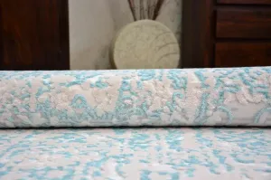 Dywany Lusczow Kusový koberec BEYAZIT Wygga modrý, veľkosť 120x180