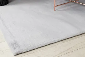 Dywany Lusczow Kusový koberec BUNNY strieborný, veľkosť 60x100