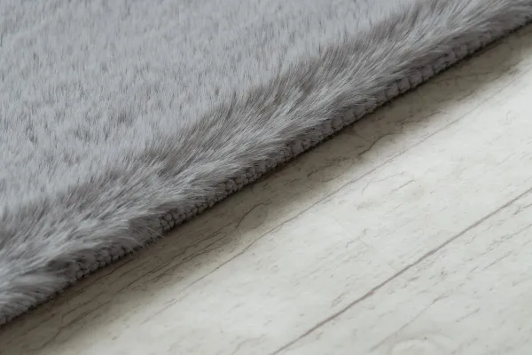 Dywany Lusczow Kusový koberec BUNNY strieborný, veľkosť 60x100