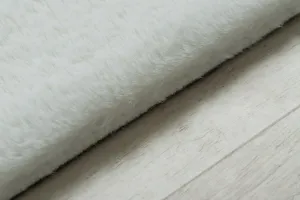 Dywany Lusczow Kusový koberec BUNNY biely, veľkosť 60x100