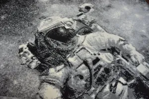 Dywany Lusczow Kusový koberec BCF FLASH 33454/170 - Astronaut, veľkosť 160x225