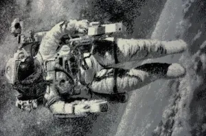 Dywany Lusczow Kusový koberec BCF FLASH 33454/170 - Astronaut, veľkosť 160x225