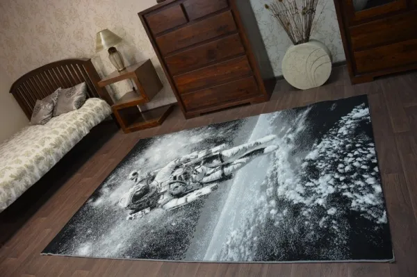 Dywany Lusczow Kusový koberec BCF FLASH 33454/170 - Astronaut, veľkosť 160x225