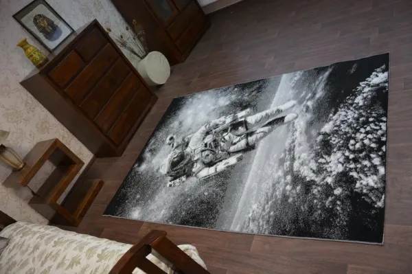 Dywany Lusczow Kusový koberec BCF FLASH 33454/170 - Astronaut, veľkosť 160x225