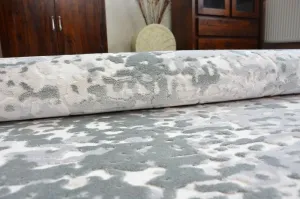 Dywany Lusczow Kusový koberec BEYAZIT Diga sivý, veľkosť 80x150