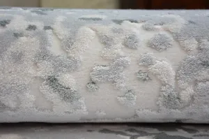 Dywany Lusczow Kusový koberec BEYAZIT Diga sivý, veľkosť 80x150